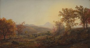 Otoño en el monte Chocorua, 1869 de Jasper Francis Cropsey