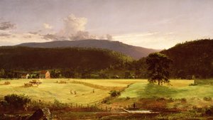 Montañas Bareford, West Milford, Nueva Jersey, 1850 de Jasper Francis Cropsey