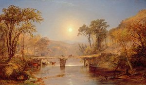 Verano Indio en el Río Delaware, 1882