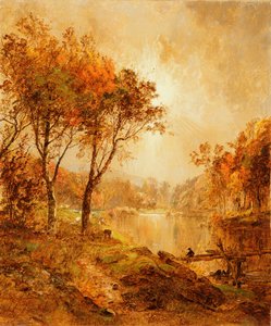 En el Río Ramapo, 1888