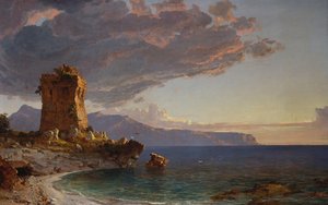 La Isla de Capri, 1893 de Jasper Francis Cropsey
