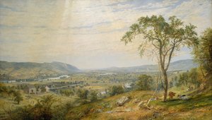 El Valle de Wyoming, 1865 de Jasper Francis Cropsey