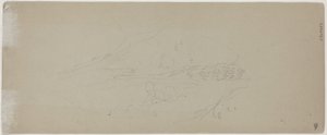 Vista de una montaña de Jasper Francis Cropsey