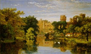 Castillo de Warwick, Inglaterra de Jasper Francis Cropsey
