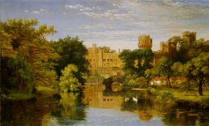 Castillo de Warwick, Inglaterra de Jasper Francis Cropsey