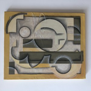 Alineación (pintura) de Jasper Galloway