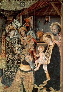 Adoración de los Reyes de Jaume Huguet