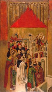Aparición de San Miguel en el castillo de Sant