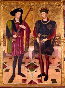 San Abdón y San Senén, mártires que murieron en Roma alrededor del año 303 bajo las persecuciones del emperador Diocleciano (245-313) contra los cristianos de Jaume Huguet