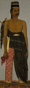 Funcionario de la corte javanesa, c.1820-70 de Javanese School