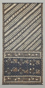 Sarong (kain kapala) de Javanese School