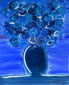 Fleur de Sel nº 1 París en invierno, 2021 (óleo sobre lienzo)