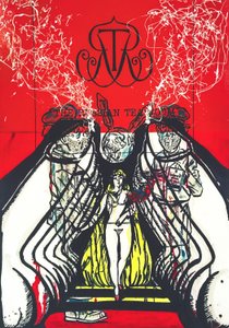Russian Tea Bag Room II, 2016 (técnica mixta sobre papel de acuarela montado en panel con receta en el reverso). de Jay Batlle