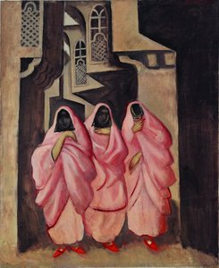 Tres Mujeres en la Calle de Bagdad