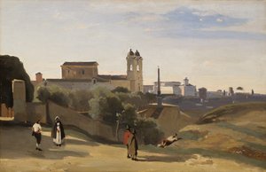 Monte Pincio, Roma de Jean-Baptiste-Camille Corot