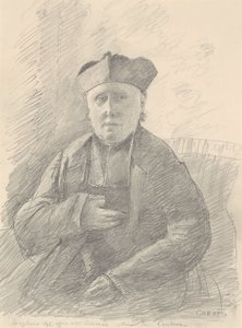 Retrato del abate Jouveau de Jean-Baptiste-Camille Corot