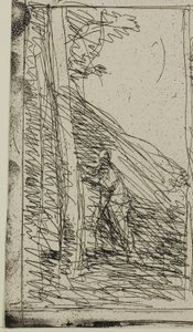 Garabato de Jean-Baptiste-Camille Corot