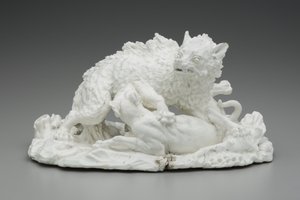 La caza del lobo, c.1751 de Jean Baptiste (after) Oudry