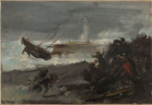 Naufragio en el puerto de Dieppe de Jean Baptiste Carpeaux