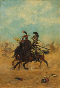 Combate por los colores de Jean Baptiste Edouard Detaille