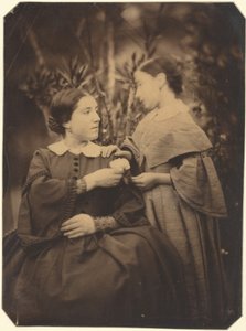 Retrato de mujer y niño,1855 (foto)