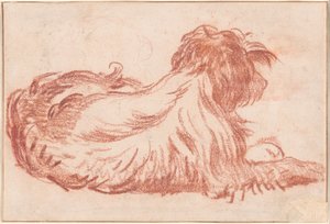 Ein Hund de Jean-Baptiste Greuze
