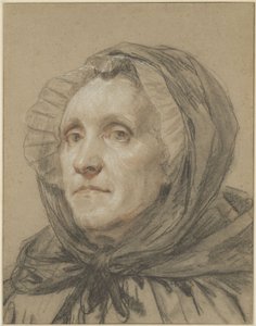 Retrato de la madre del artista de Jean-Baptiste Greuze