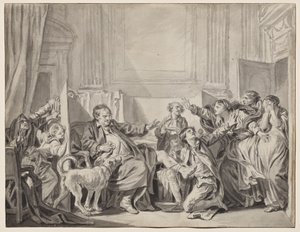 The Guilty and Repentant Daughter de Jean-Baptiste Greuze