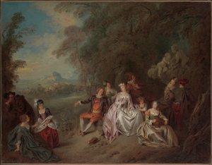 Concierto campestre de Jean-Baptiste Joseph Pater