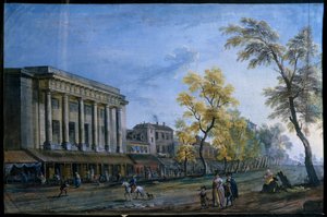 El teatro italiano en París de Jean Baptiste Lallemand