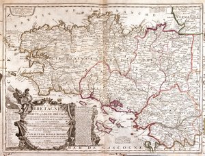 Bretaña, este de Países del Loira, Francia de Jean Baptiste Nolin