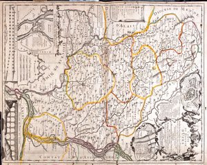 Languedoc-Rosellón, Francia de Jean Baptiste Nolin