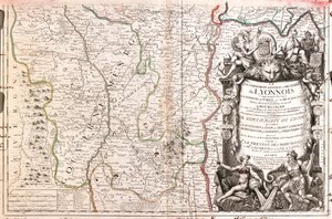 Ródano-Alpes, sureste de Auvernia, Francia de Jean Baptiste Nolin