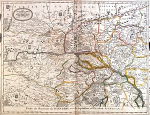 Sudeste de la República Checa, oeste de Eslovaquia, oeste de Hungría, este de Austria de Jean Baptiste Nolin