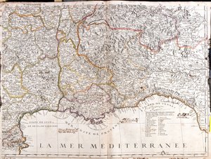 España (Comunidad Autónoma: Cataluña), Francia (Región: Borgoña, Franco Condado, Auvernia, Mediodía-Pirineos Oriental, Languedoc-Rosellón, Ródano-Alpes, Provenza-Alpes-Costa Azul), Suiza (Cantón: Neuchâtel, Berna, Lucerna, Zug, Schwyz, Glaris, sur de St. M de Jean Baptiste Nolin