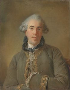 Retrato de Théophile Van Robais de Jean-Baptiste Perronneau