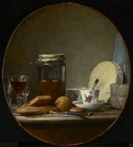 Jarra de albaricoques de Jean Baptiste Simeon Chardin