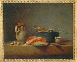 La marmite de cuivre - Bodegón con olla de cobre ...