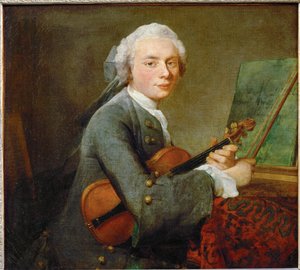Le jeune homme au violon - joven con violín ...