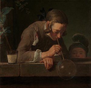 Burbujas de Jabón de Jean Baptiste Simeon Chardin