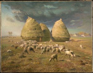 Montones de heno: otoño