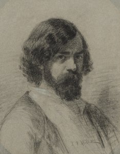 Retrato de Narciso Virgilio Díaz de la Peña de Jean-Francois Millet