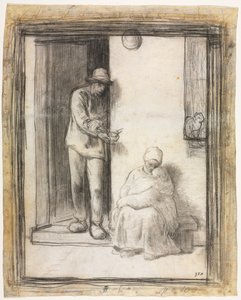 El niño enfermo de Jean-Francois Millet