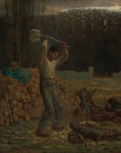 El leñador de Jean-Francois Millet