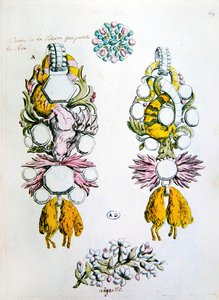 Diseños para un broche, una aigrette y para la orden caballeresca del Toisón de Oro de Jean Henri Prosper (after) Pouget