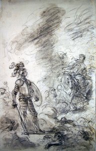Lidia avanza para encontrarse con Alceste de Jean Honore Fragonard