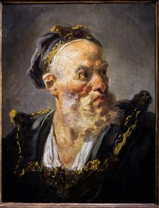 Cabeza de anciano de Jean Honore Fragonard