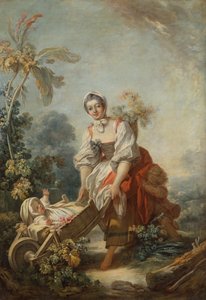 Las Alegrías de la Maternidad de Jean Honore Fragonard
