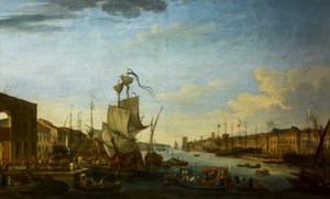 Francés: Embarquement du corps expeditionnaire de Minorque au port de Marseille sous les ordres du Duc de Richelieu Embarque del cuerpo expedicionario de Menorca en el puerto de Marsella bajo las órdenes del Mariscal de Richelieu