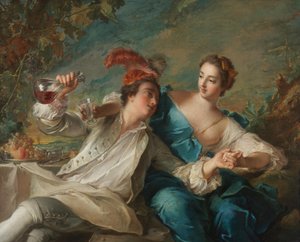 Los amantes de Jean-Marc Nattier